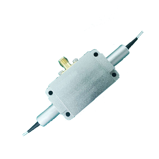 Fiber Coupled Acousto-Optic Modulator, 120 MHz, 1550 nm, SM28 Fiber