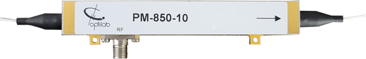 850 nm, 10 GHz Phase Modulator