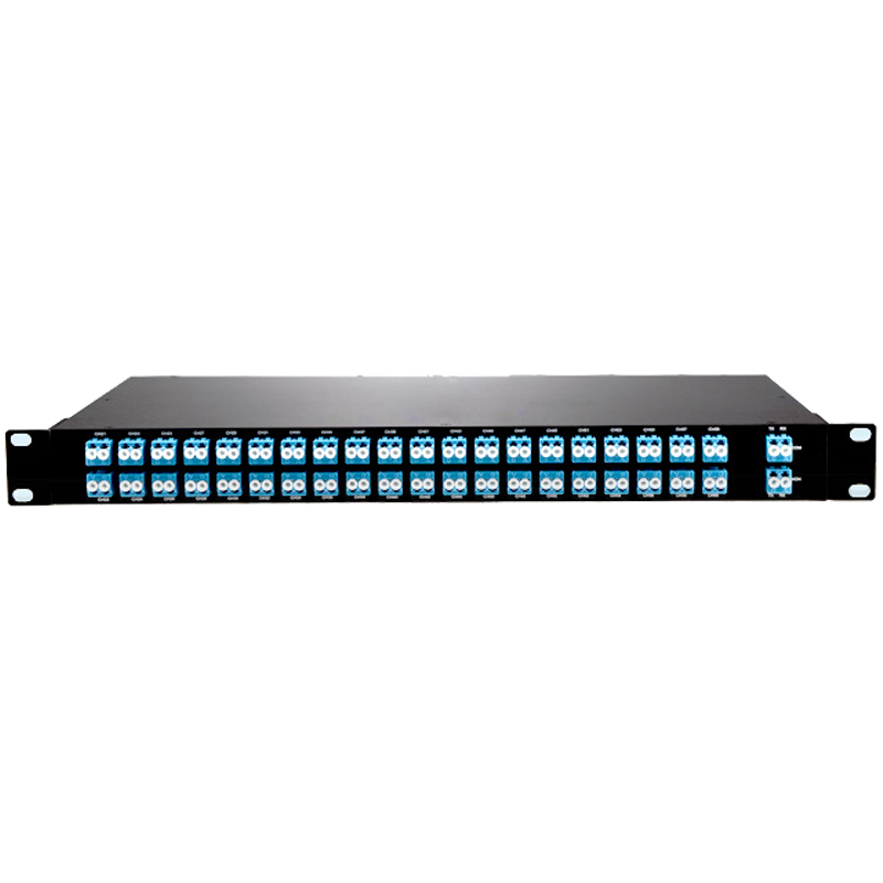 100 G  C -band 32 CH Athermal AWG Module in 1U Rackmount