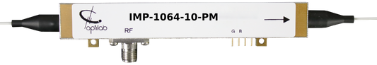 1064 nm, 10 GHz Intensity Modulator, PM Output