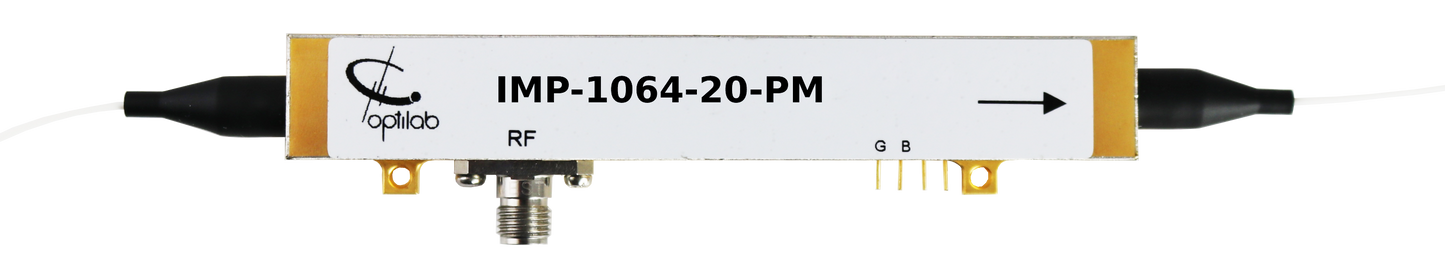 1064 nm, 20 GHz Intensity Modulator, PM Output