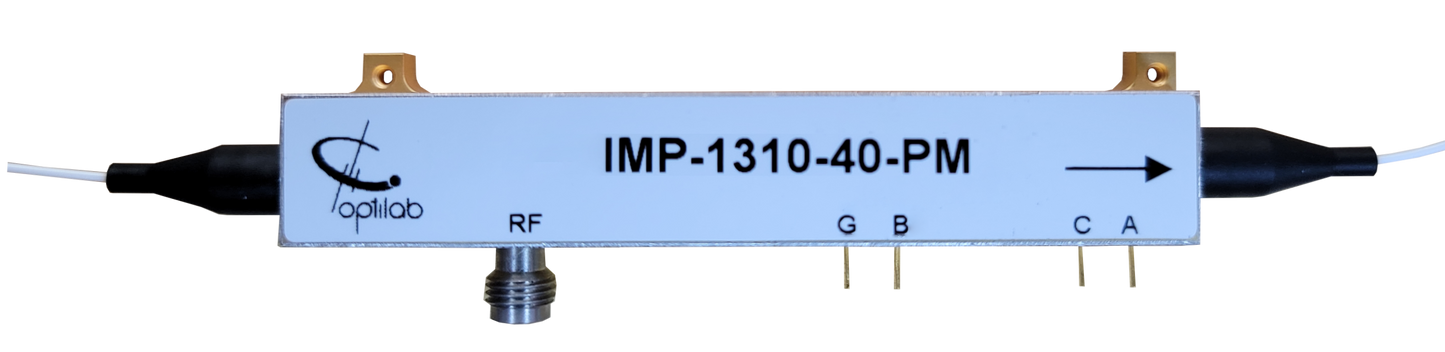 1310 nm, 40 GHz Intensity Modulator, PM Output