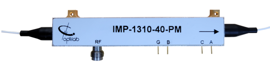 1310 nm, 40 GHz Intensity Modulator, PM Output