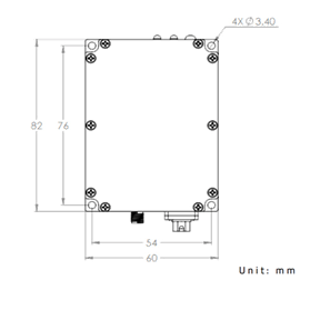 40 GHz Photodiode, Multimode Fiber, Module