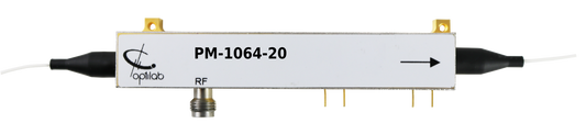 1064 nm phase modulator, 20 GHz, PM, FC/APC