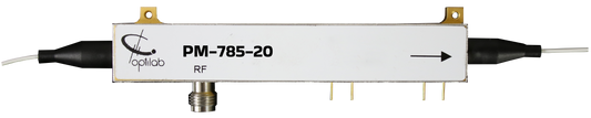 785 nm, 20 GHz Phase Modulator