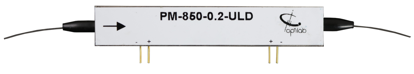 850 nm, 200 MHz Phase Modulator