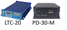 20 GHz RF over Fiber Lightwave Link (New), Includes LTC-20 and PD-30-M