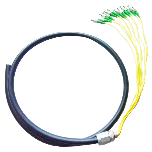 12 Core Waterproof SM Pigtail, 1.8 m, WL-FC/APC