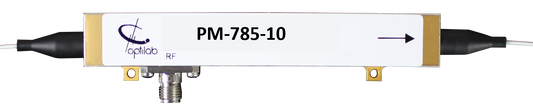 785 nm, 10 GHz Phase Modulator