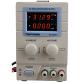 Tekpower TP3005T Variable Linear DC Power Supply, 0 - 30V @ 0 - 5A with Alligator Test Leads